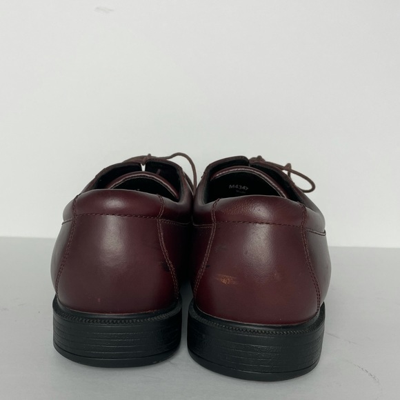 Rockport Men’s Leather Burgundy Cap Toe Oxford size 10M - Picture 5 of 8